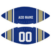 Football Jersey Blue|Gold Personalized (Panelen)