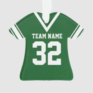 Football Jersey Green Uniform avec photo