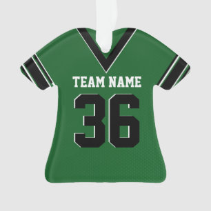Football Jersey Green Uniform avec photo