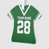 Football Jersey Green Uniforme (devant)