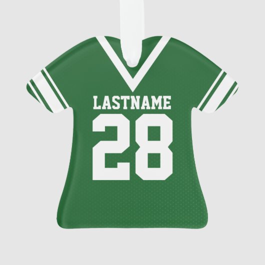 Football Jersey Green Uniforme (dos)