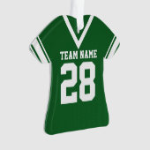 Football Jersey Green Uniforme (devant)