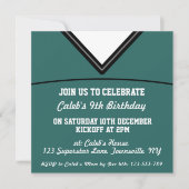 Football Jersey Invitation de la fête à thème, LAX (Devant)