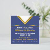 Football Jersey Invitation de la fête à thème, LAX (Debout devant)