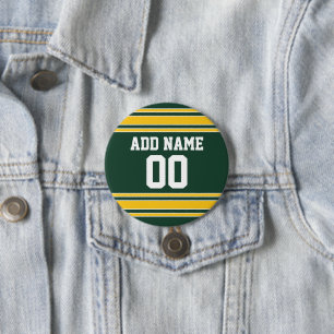 Football Jersey met aangepast nummer Ronde Button 7,6 Cm