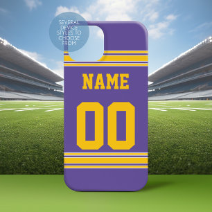 Football Jersey met gebied voor aanpassing Case-Mate iPhone 14 Hoesje