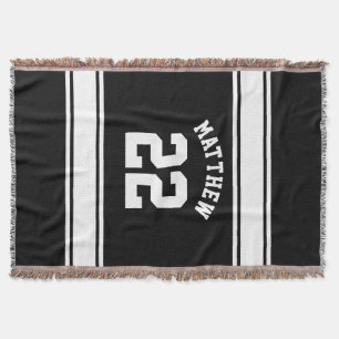 Football Jersey Novelty Persoonlijke naam Deken