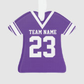 Football Jersey violet Uniforme (devant)