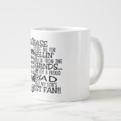 Football - Jumbo Mug (Devant droit)