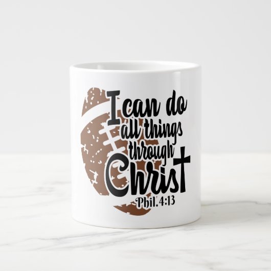 Football - Jumbo Mug (Devant)