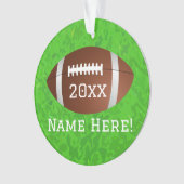 Football Junior Varsity Ornament (voorkant)