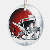 Football Keramisch Ornament (Links)