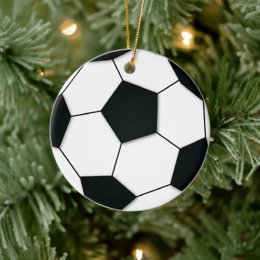 Football Keramisch Ornament (Boom)