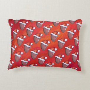 Football kerst decoratief kussen