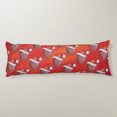 Football kerst lichaamskussen (Achterkant)