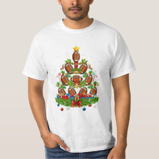 Football kerstboom Decor T-shirt