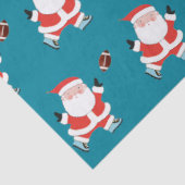 Football kerstcadeaupapier tissuepapier (Detail)