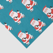 Football kerstcadeaupapier tissuepapier (Detail)