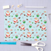 Football kerstcadeaupapier tissuepapier (Craft)