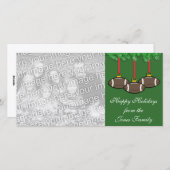 Football kerstkaart (Voorkant / Achterkant)