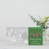 Football kerstkaart (Staand voorkant)