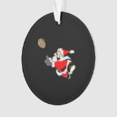 Football KerstkerstShirt Ornament (voorkant)