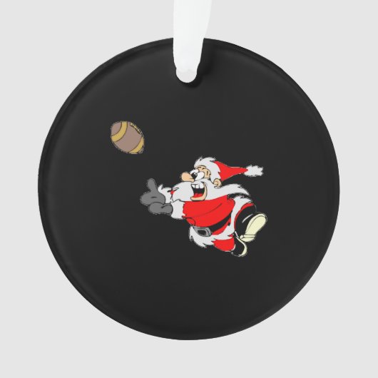 Football KerstkerstShirt Ornament (voorkant)
