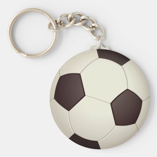 Football keyring sleutelhanger (Voorkant)