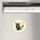 Football Kick T-shirts en cadeautjes Magneet (Insitu (Vaatwasser))