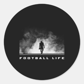 Football Kleding - Football 1 Ronde Sticker