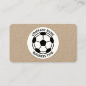 Football - Kraft Visitekaartje (Voorkant)