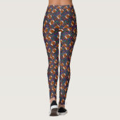 Football Kunstontwerp Leggings (Achterkant)