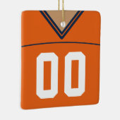 Football Lacrosse Jersey Ornament (Rechts)