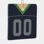 Football Lacrosse Jersey Ornament (Rechts)