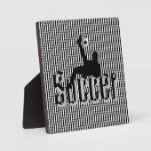 Football Le Jeu, Plaque Photo (Recto)