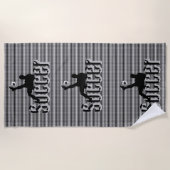 Football Le Jeu, Serviette De Plage (Devant)