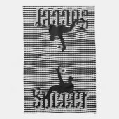 Football Le Jeu, Serviette De Plat (Vertical)