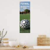 Football - Le magnifique jeu 12x36 Poster (Cuisine)
