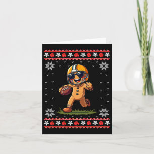 Football Lelijke Kerst Mannen Kinder T - shirts Gi Kaart