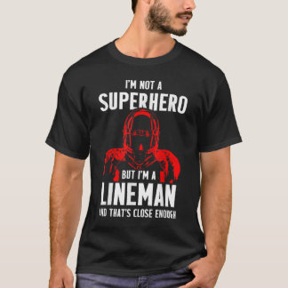 Football Lineman Hero Offsive Defensive Player T-shirt