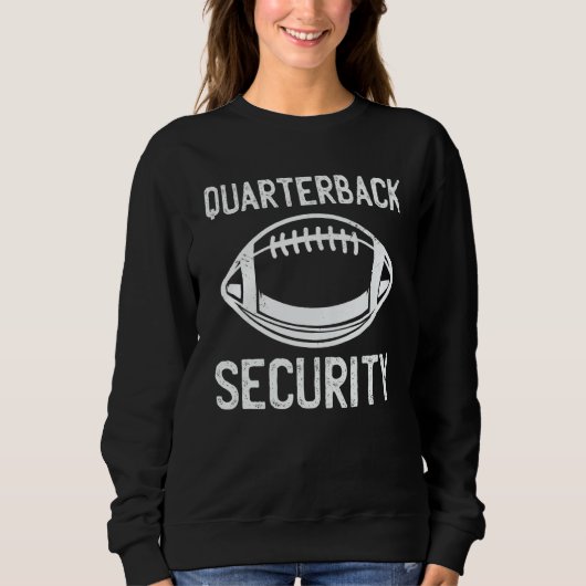 Football Lineman  Quarterback Security Trui (Voorkant)