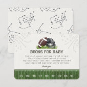 Football Little All Star Boeken voor Baby Insert Informatiekaartje (Voorkant / Achterkant)