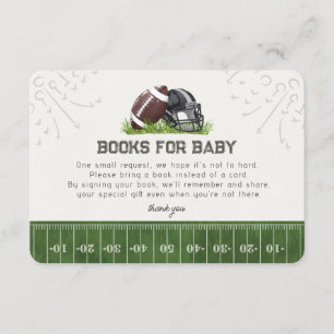 Football Little All Star Boeken voor Baby Insert Informatiekaartje