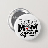 Football Mam Squad Ronde Button 5,7 Cm (Voorkant /achterkant)