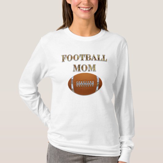 Football mama t-shirt (Voorkant)