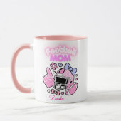 Football Maman Café Mug (Gauche)
