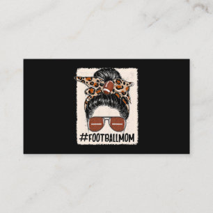 football met een rommeltje visitekaartje