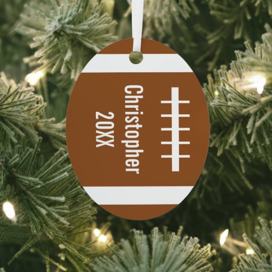 Football Metalen Ornament (Insitu)