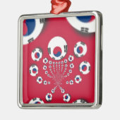 Football. Metalen Ornament (Links)