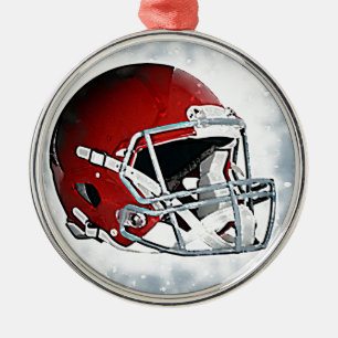 Football Metalen Ornament